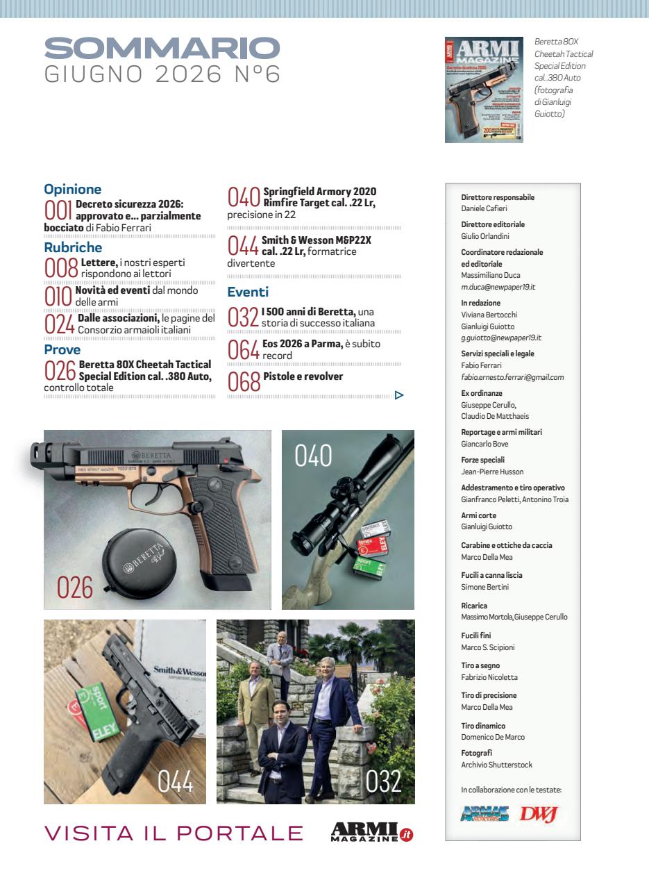 ARMI MAGAZINE Preview Pages