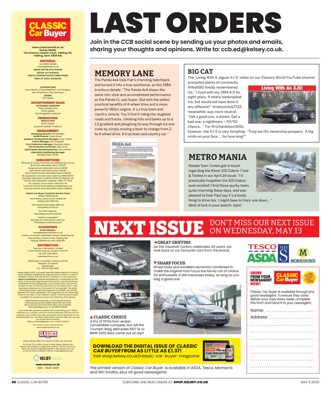 Classic Car Buyer Preview Pages
