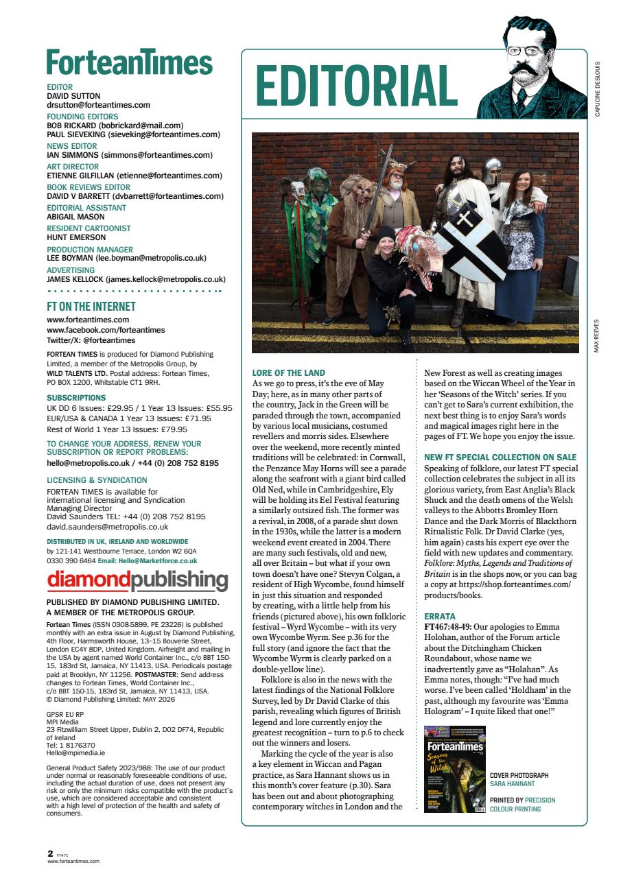 Fortean Times Preview Pages