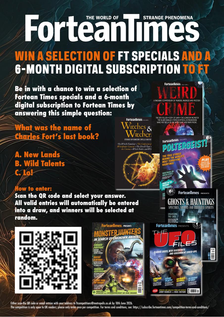 Fortean Times Preview Pages