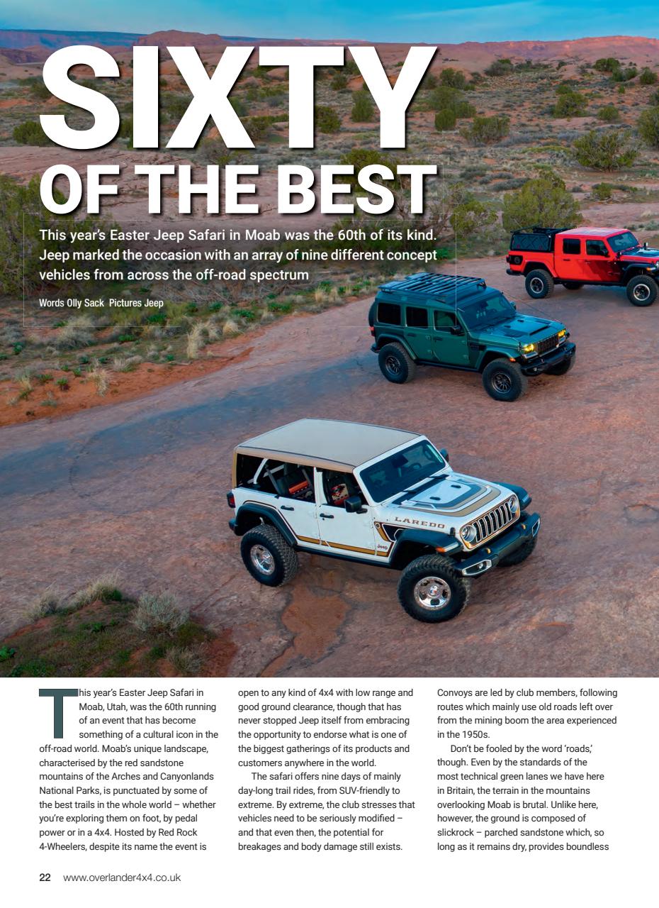 Overlander 4X4 Preview Pages