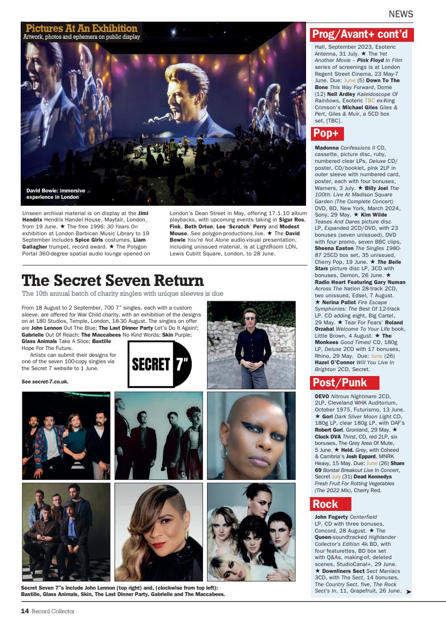 Record Collector Preview Pages