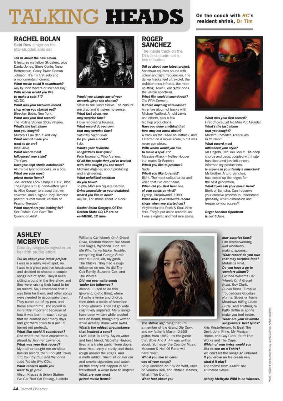 Record Collector Preview Pages
