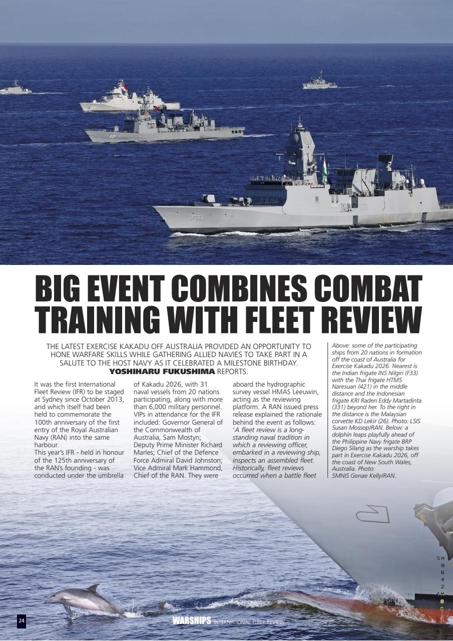 Warships International Fleet Review Preview Pages