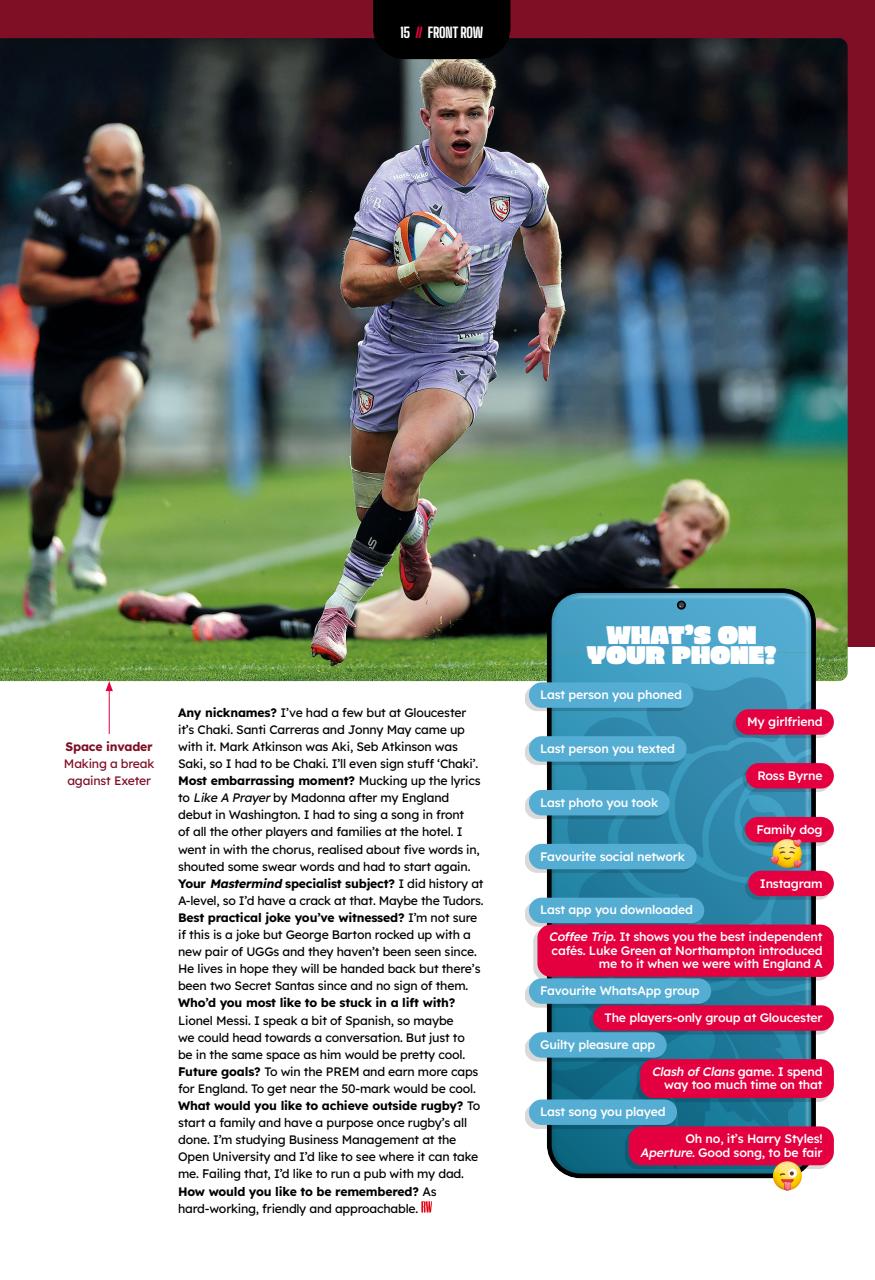 Rugby World Preview Pages