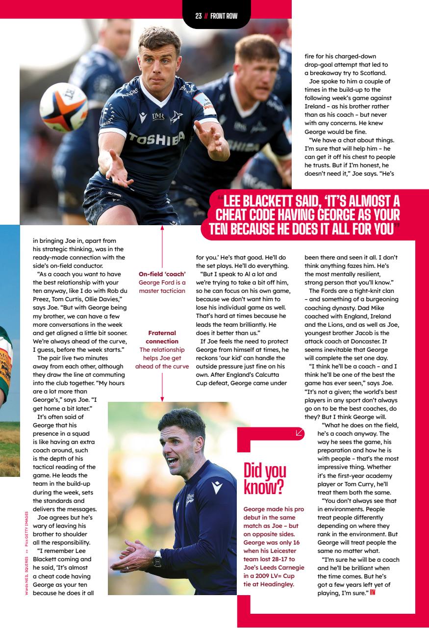 Rugby World Preview Pages