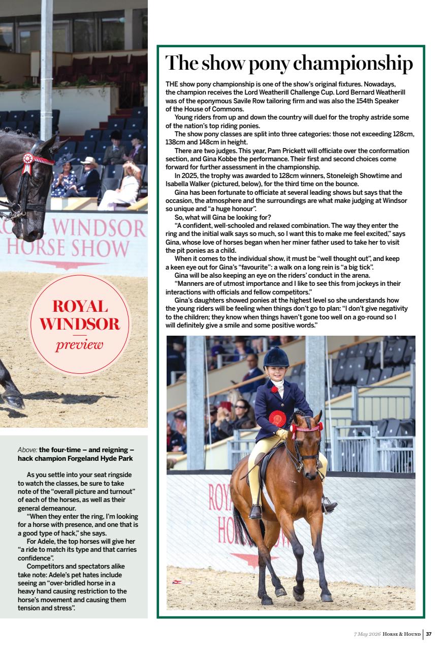 Horse & Hound Preview Pages