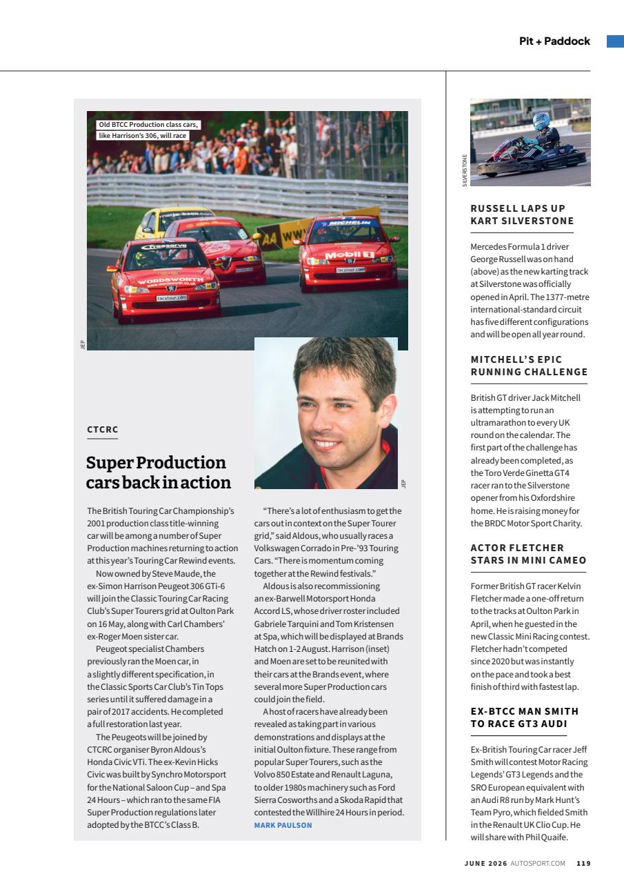 Autosport Preview Pages