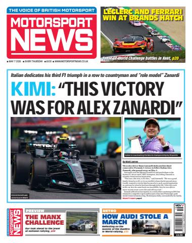 Motorsport News issue 7th May 2026