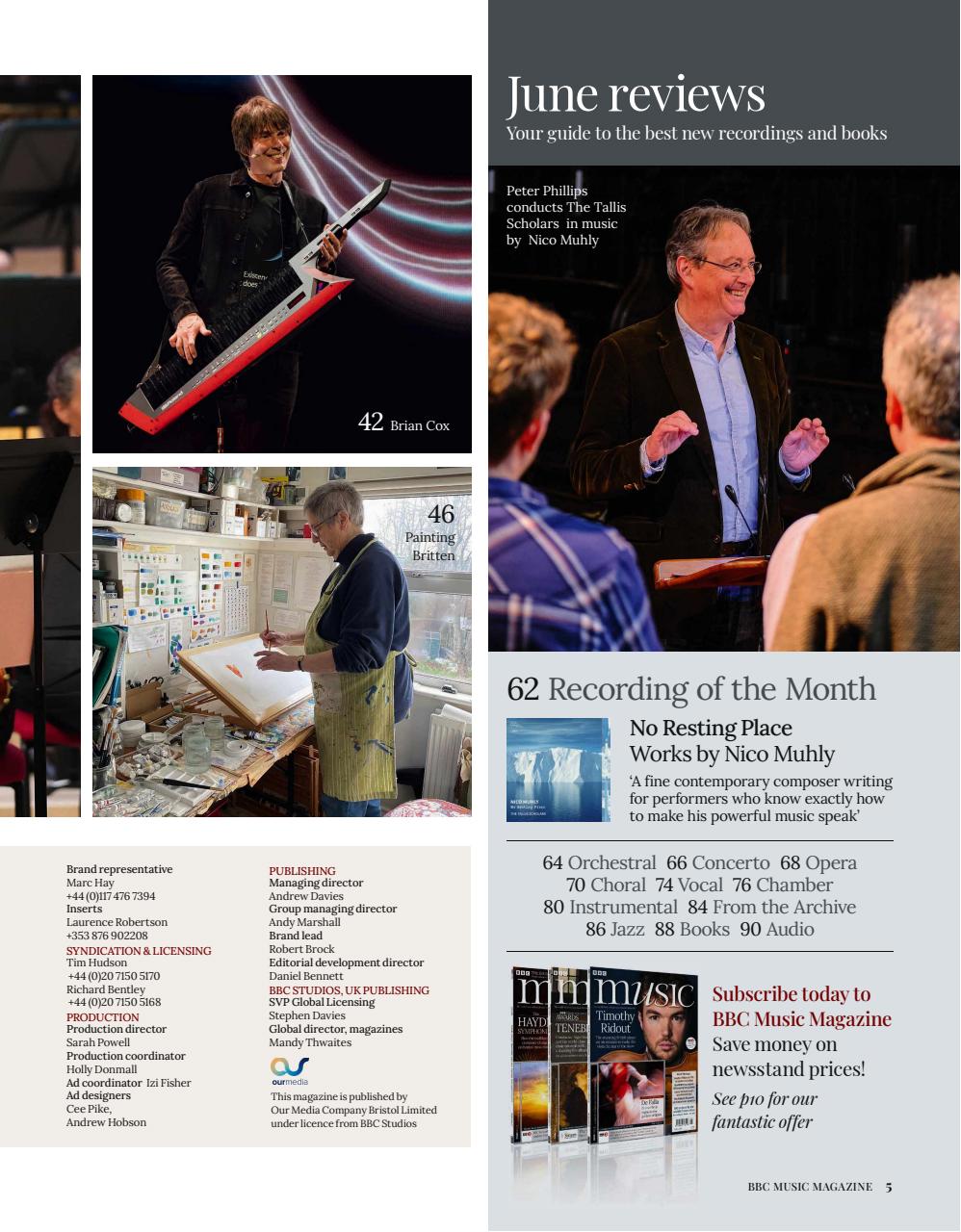BBC Music Magazine Preview Pages