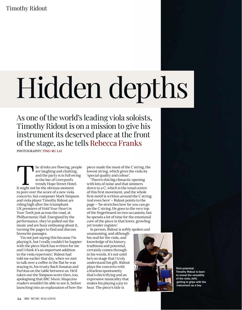 BBC Music Magazine Preview Pages