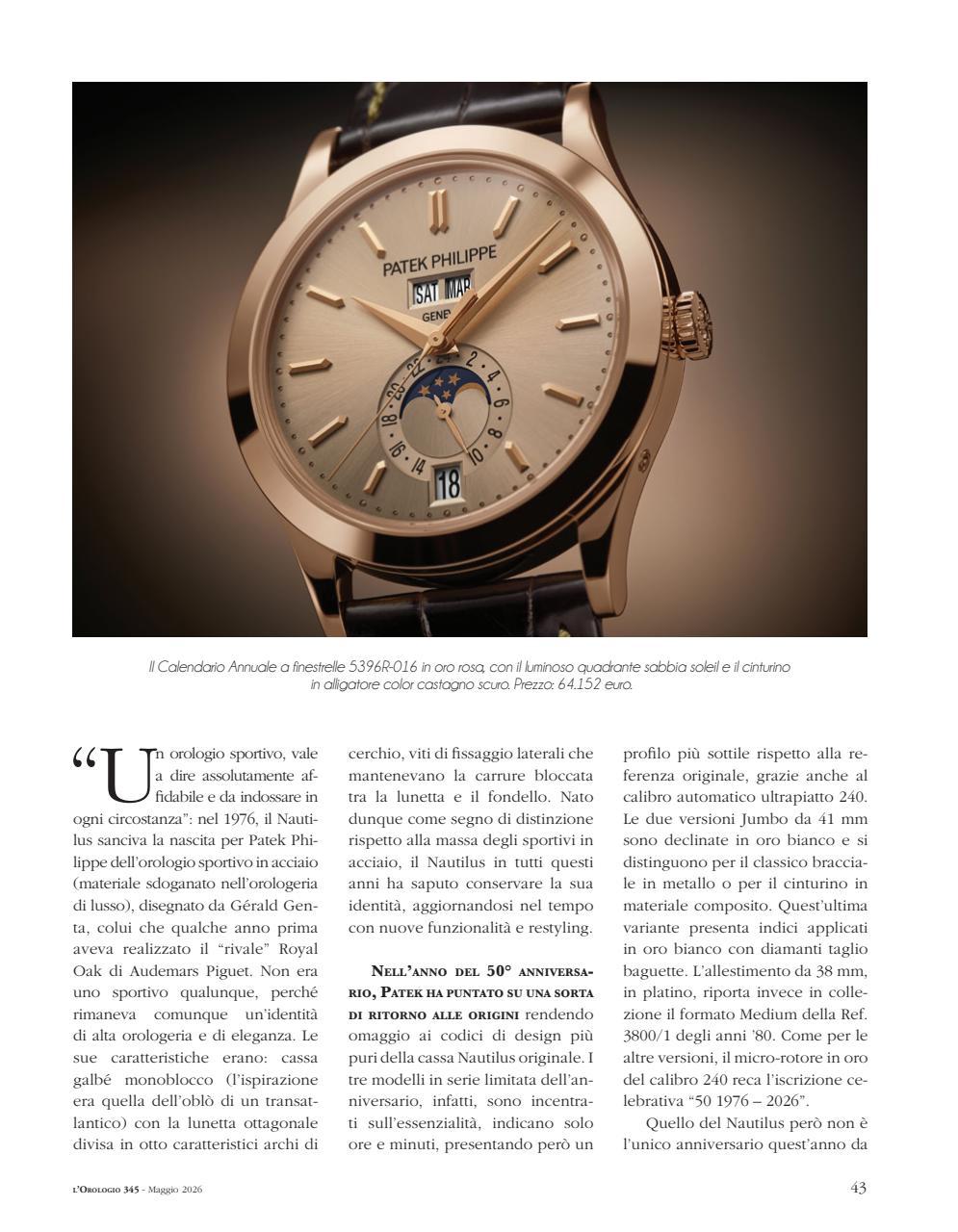 L'Orologio Preview Pages