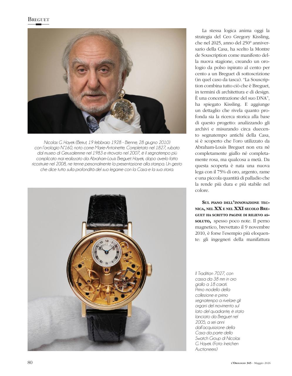 L'Orologio Preview Pages