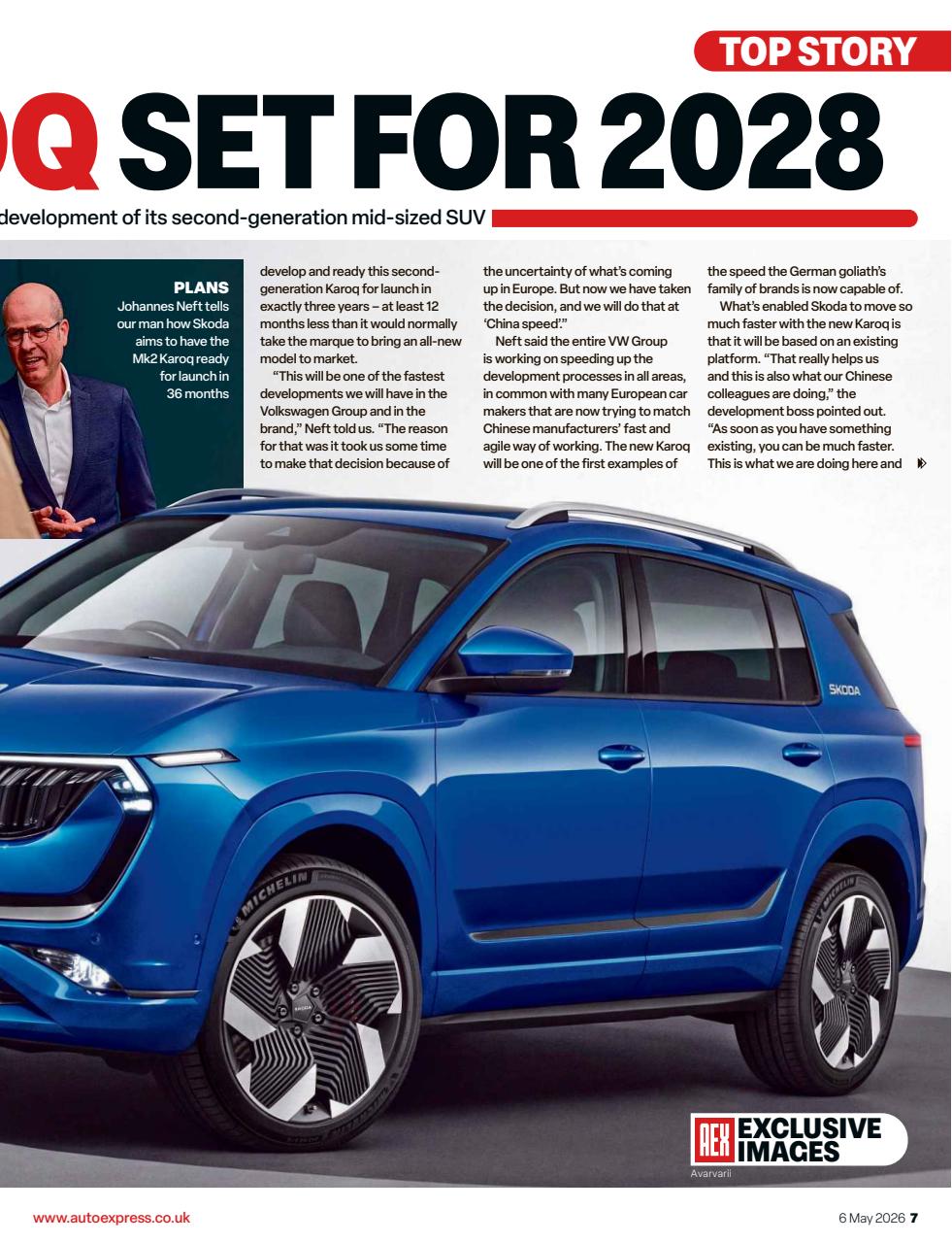 Auto Express Preview Pages