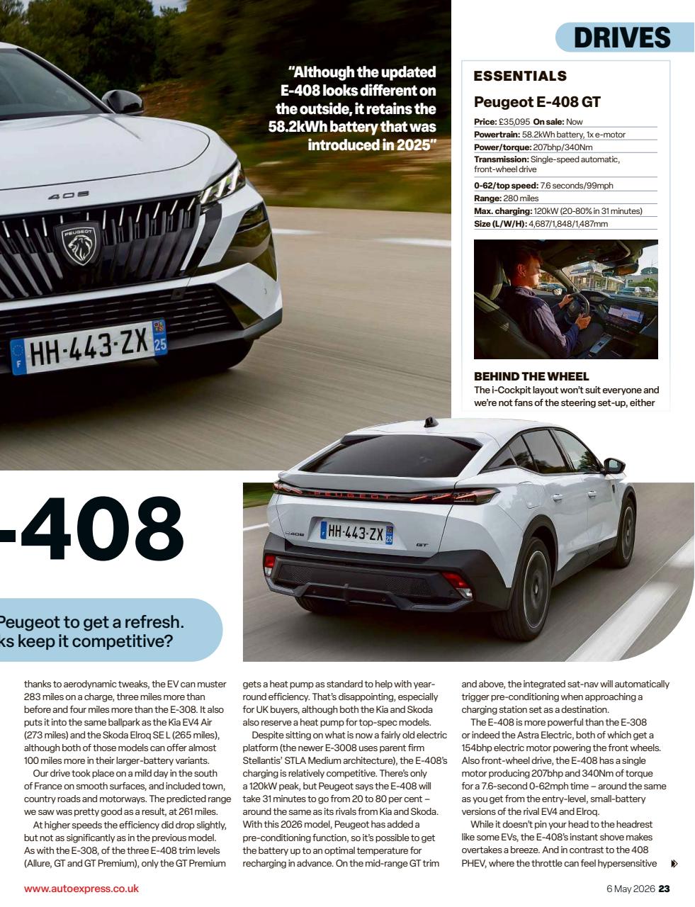 Auto Express Preview Pages