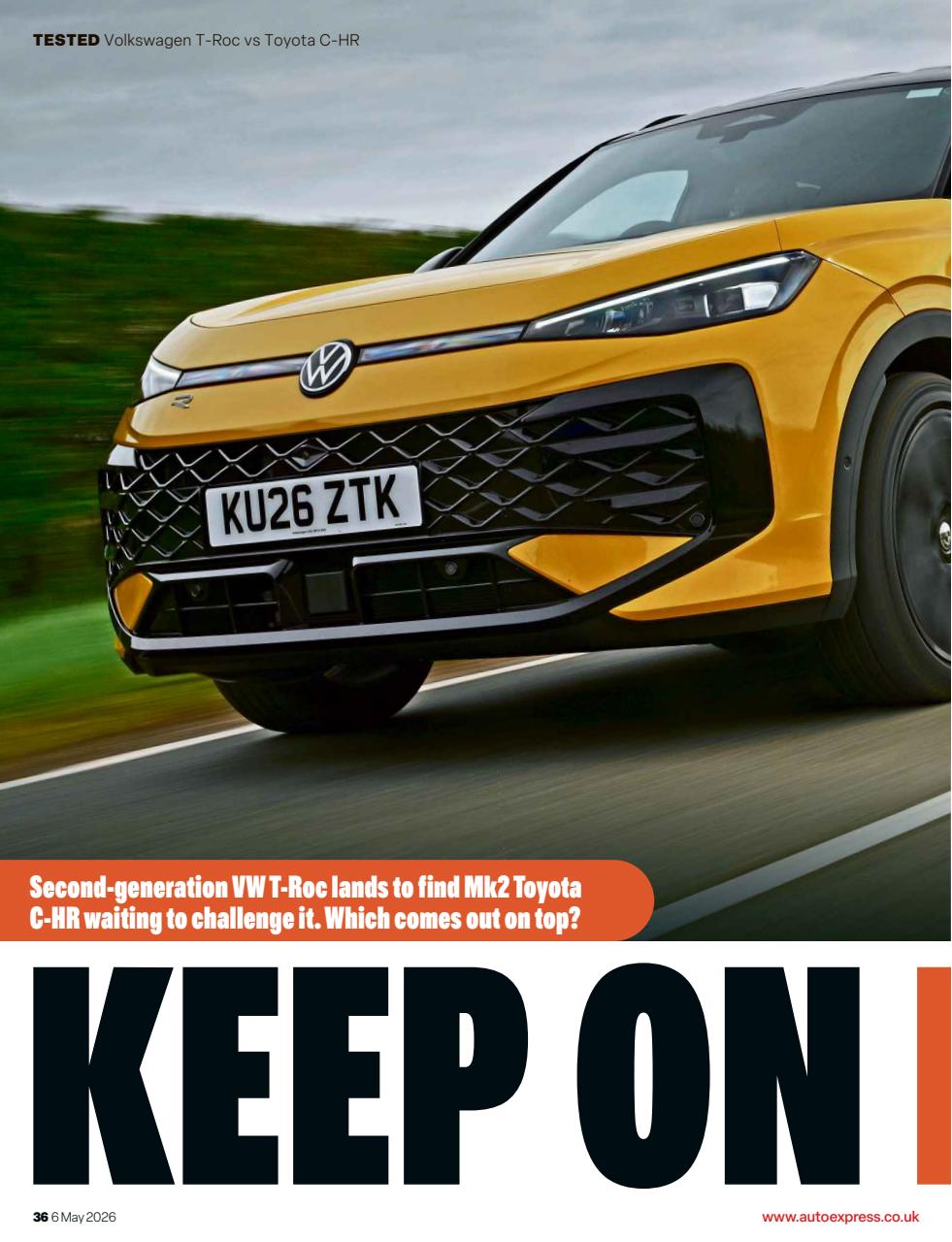 Auto Express Preview Pages
