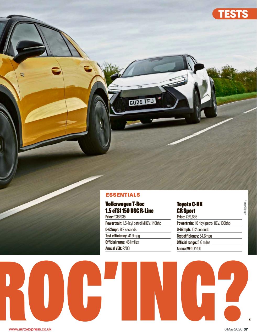 Auto Express Preview Pages