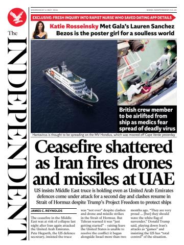 Wednesday, 06 May 2026 issue Wednesday, 06 May 2026