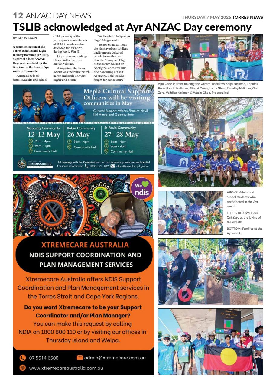 Torres News Preview Pages