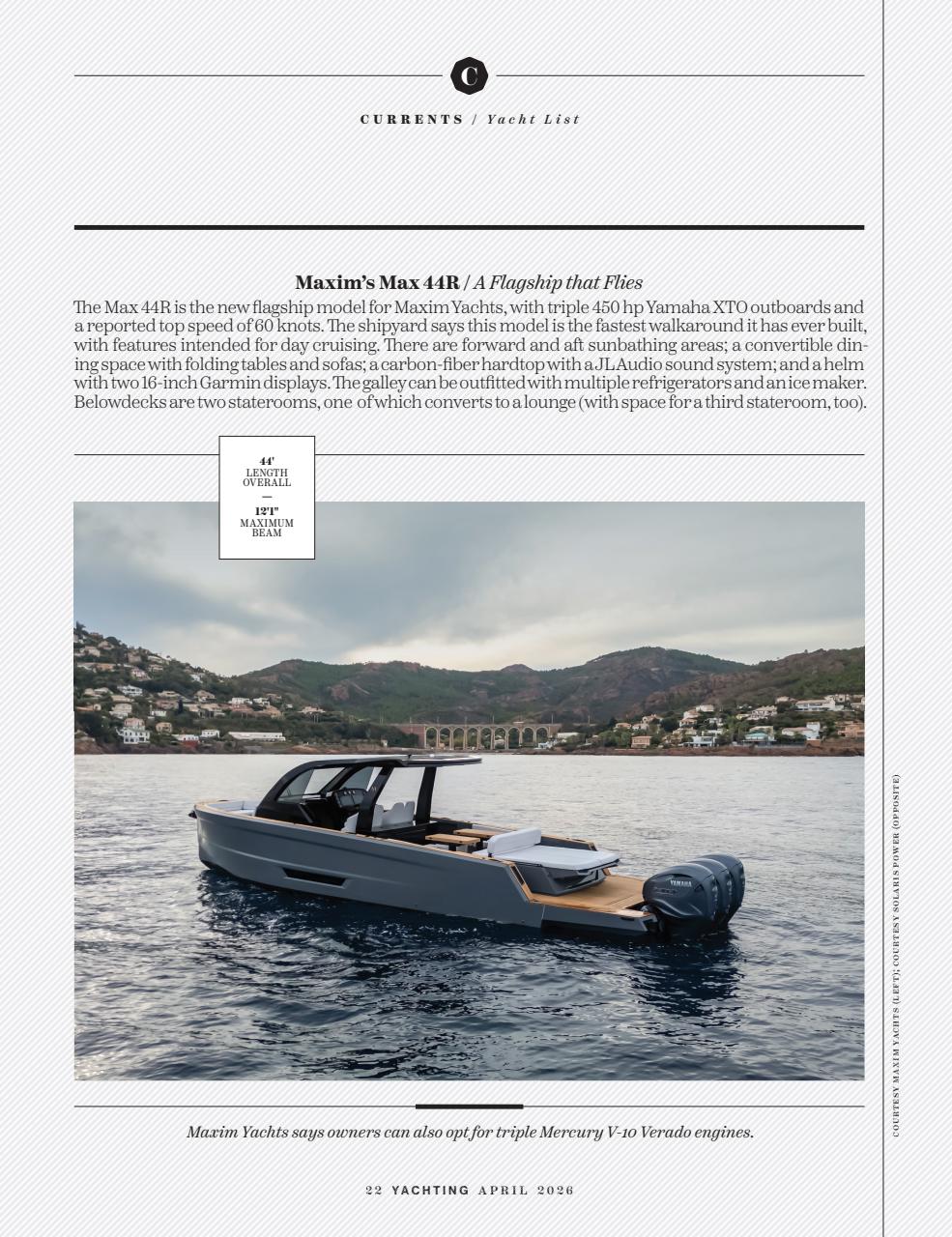 Yachting Preview Pages