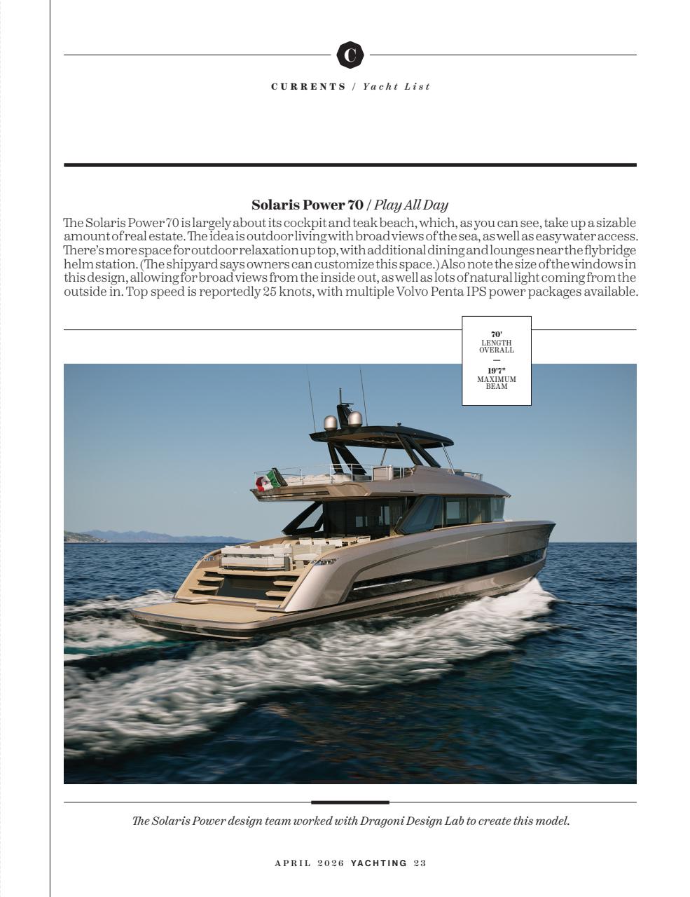 Yachting Preview Pages