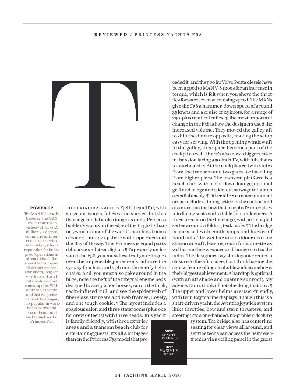 Yachting Preview Pages