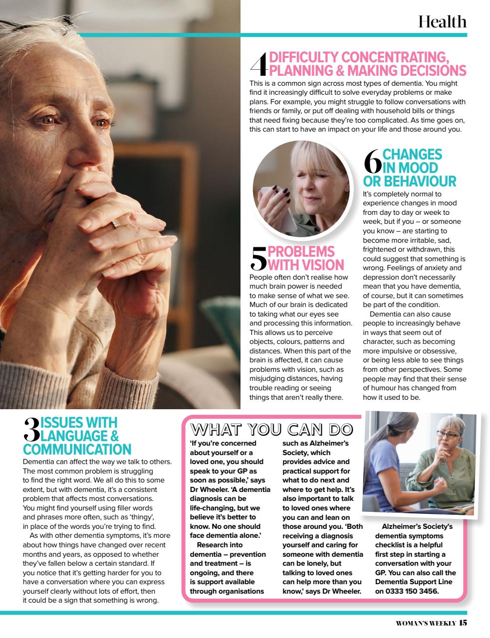 Woman's Weekly Preview Pages