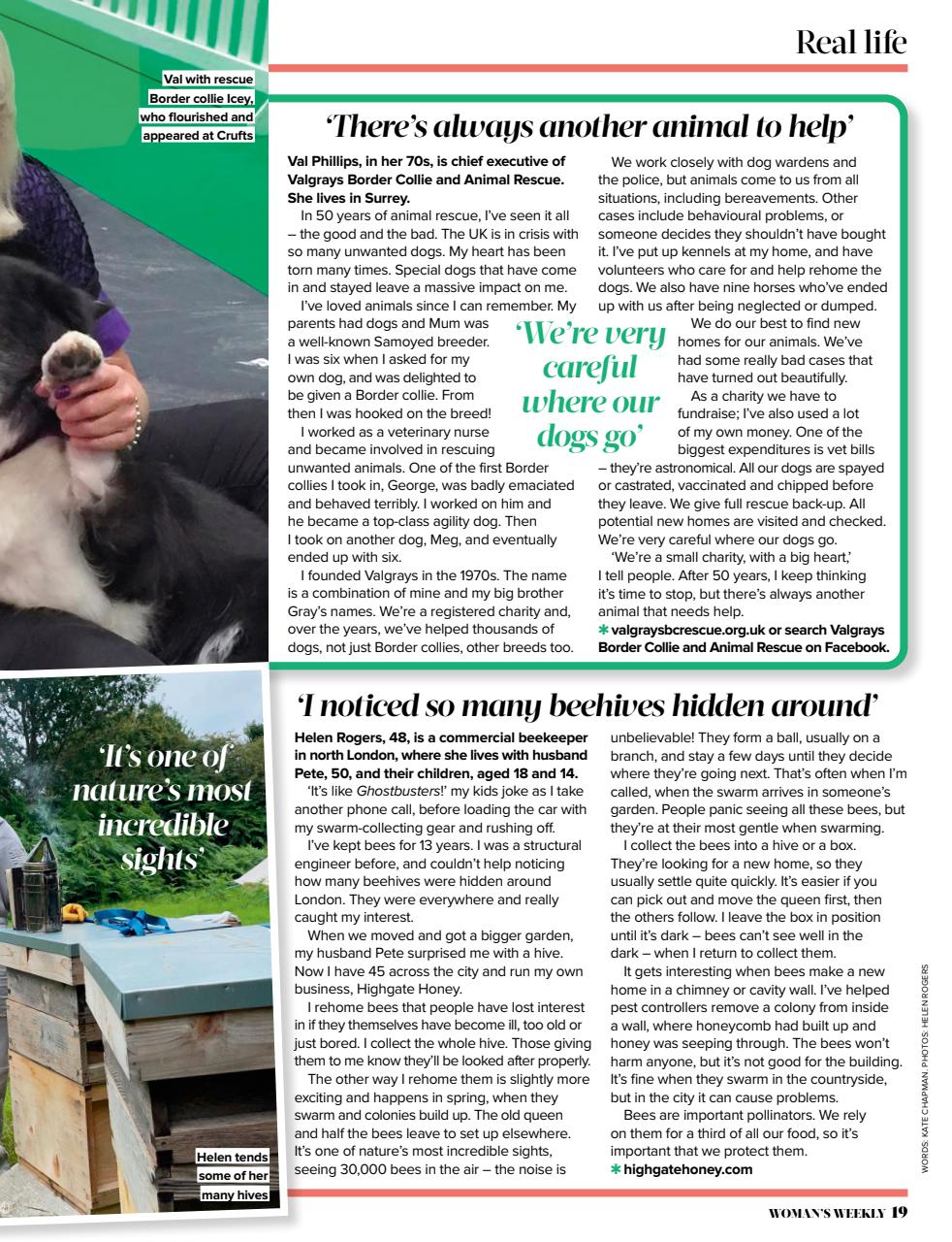 Woman's Weekly Preview Pages