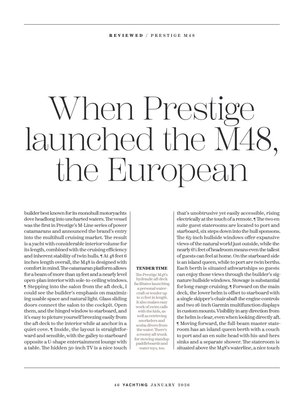 Yachting Preview Pages