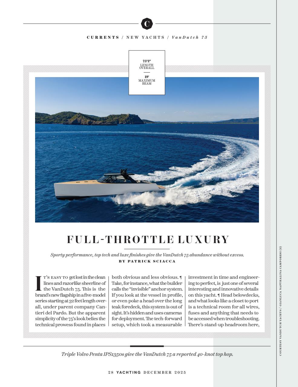 Yachting Preview Pages