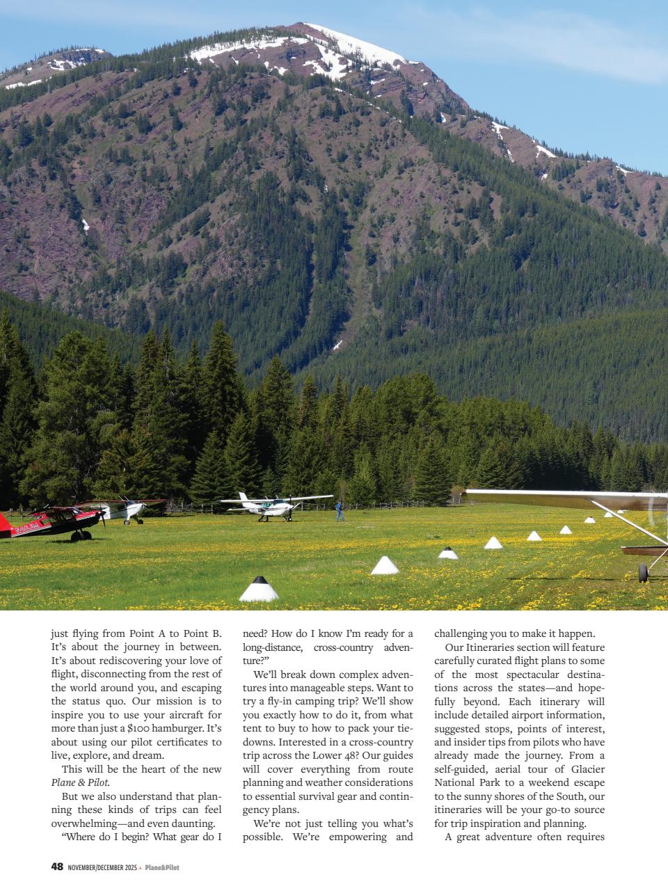 Plane & Pilot Preview Pages