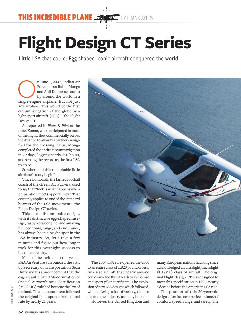 Plane & Pilot Preview Pages