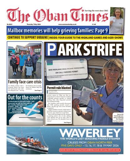 The Oban Times & Lochaber Times issue 