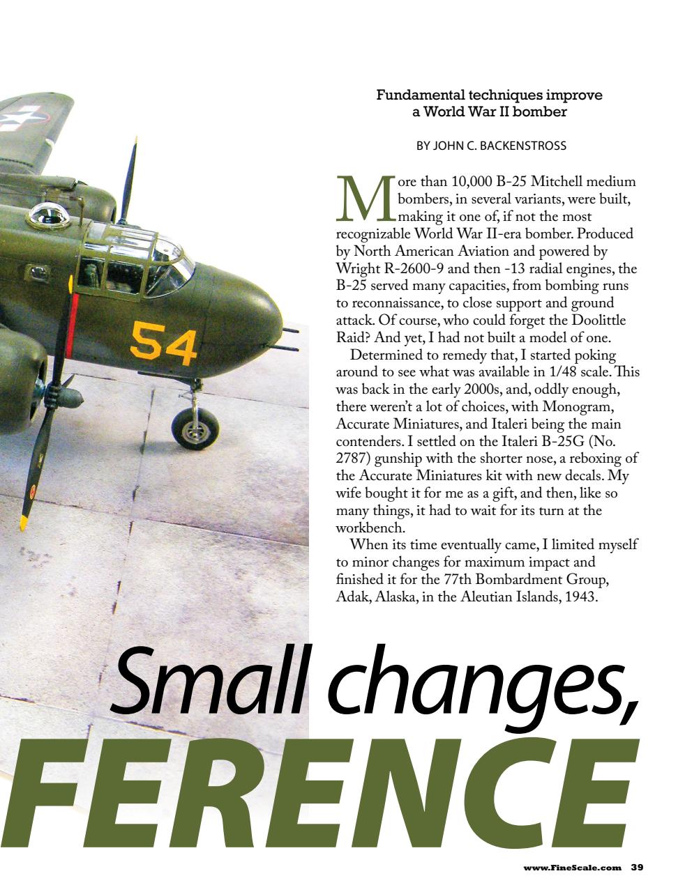 FineScale Modeler Preview Pages