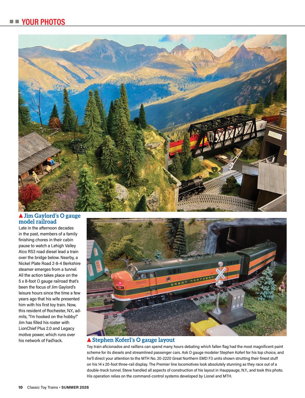 Classic Toy Trains Preview Pages