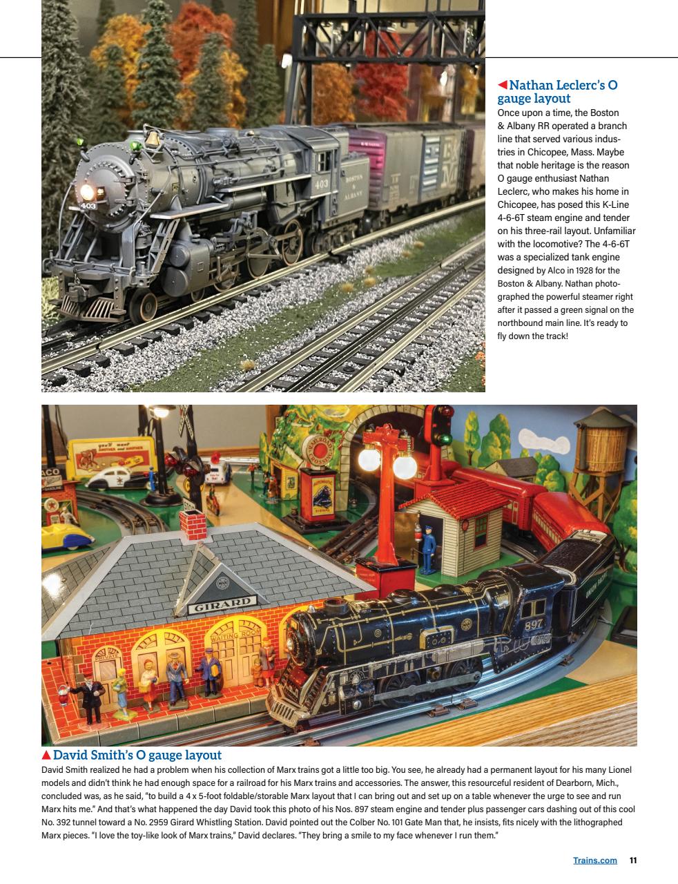 Classic Toy Trains Preview Pages