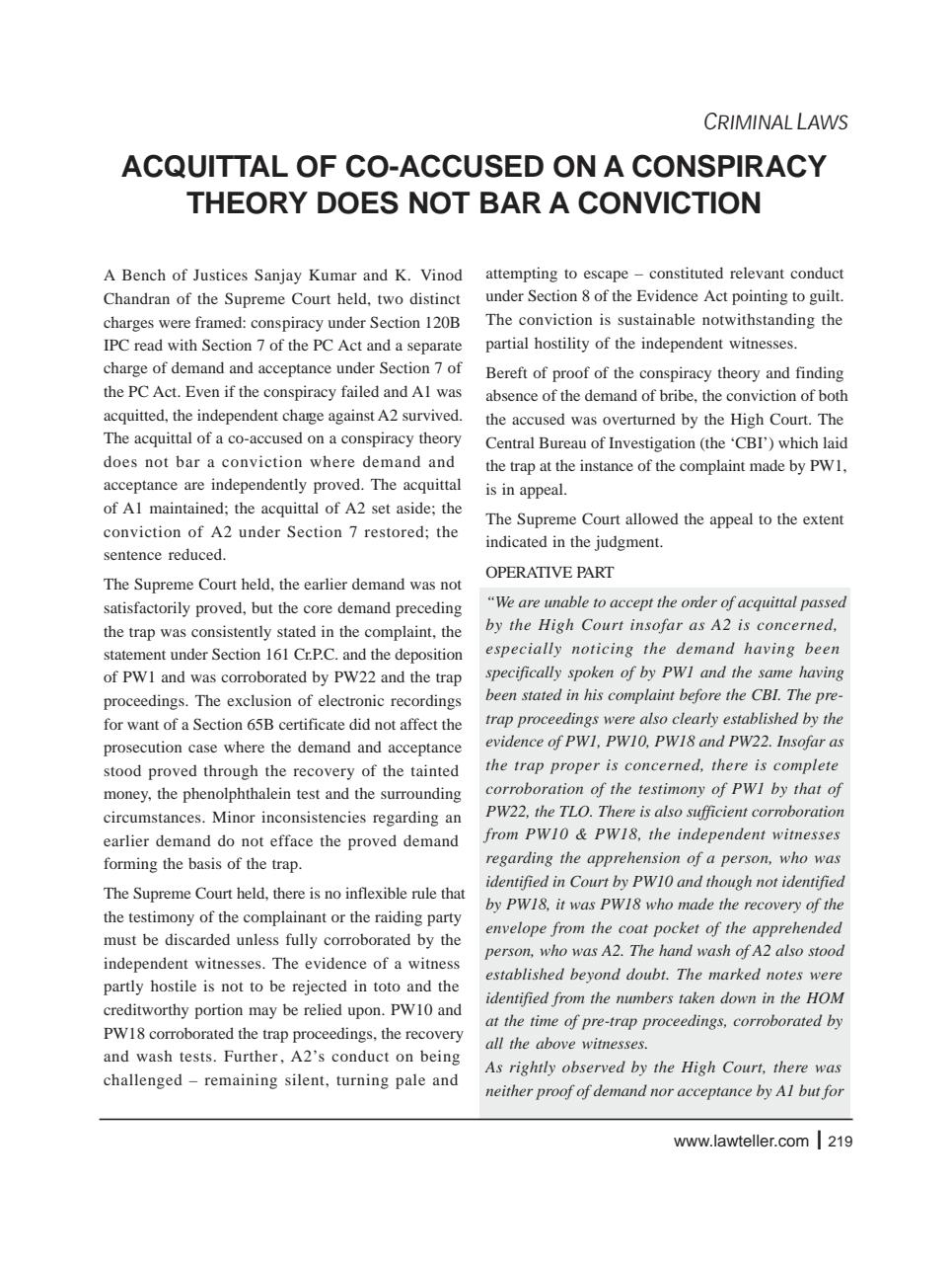 Lawteller – A Legal Awareness Magazine Preview Pages