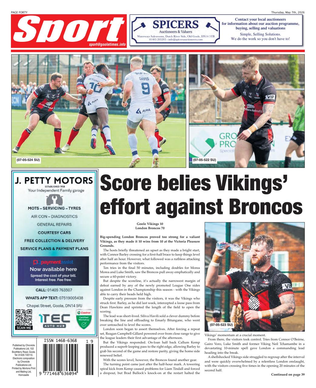 Goole Times Preview Pages