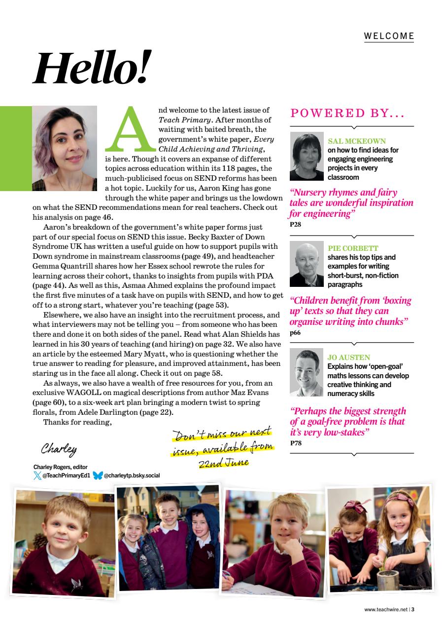 Teach Primary Preview Pages