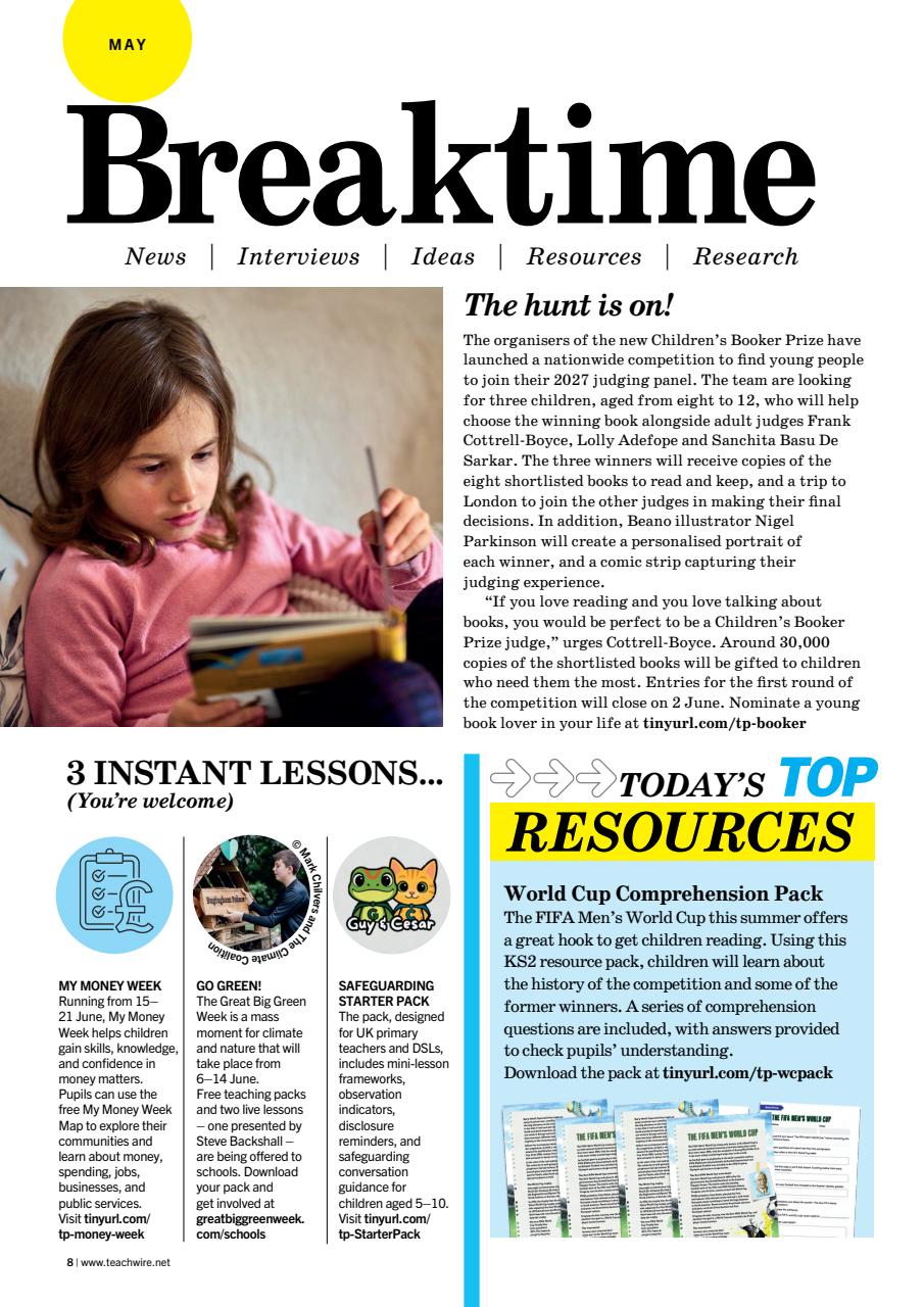 Teach Primary Preview Pages
