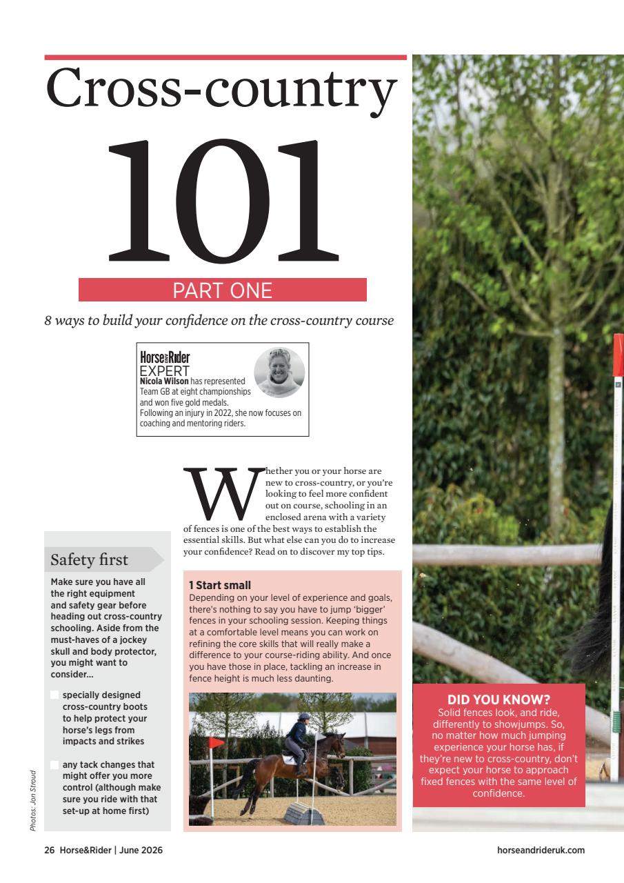 Horse&Rider Magazine - UK equestrian magazine for Horse and Rider Preview Pages