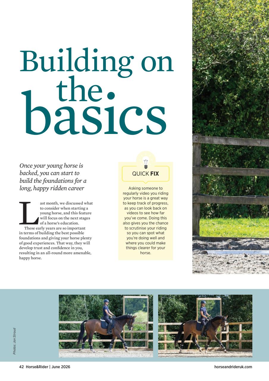 Horse&Rider Magazine - UK equestrian magazine for Horse and Rider Preview Pages
