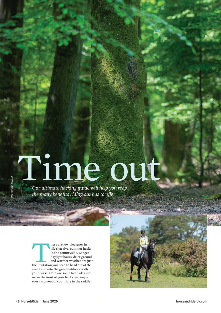 Horse&Rider Magazine - UK equestrian magazine for Horse and Rider Preview Pages