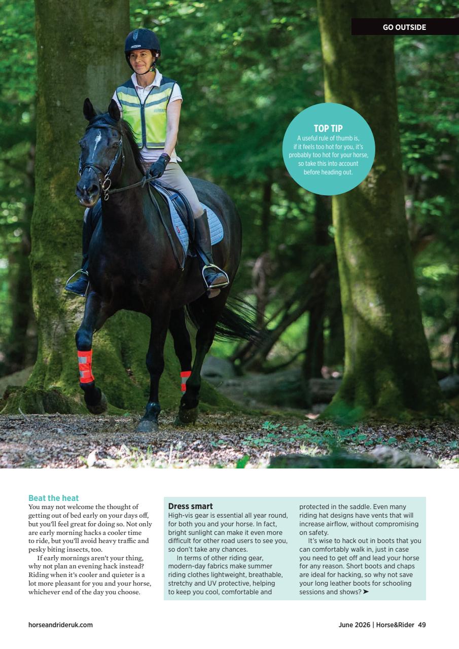 Horse&Rider Magazine - UK equestrian magazine for Horse and Rider Preview Pages