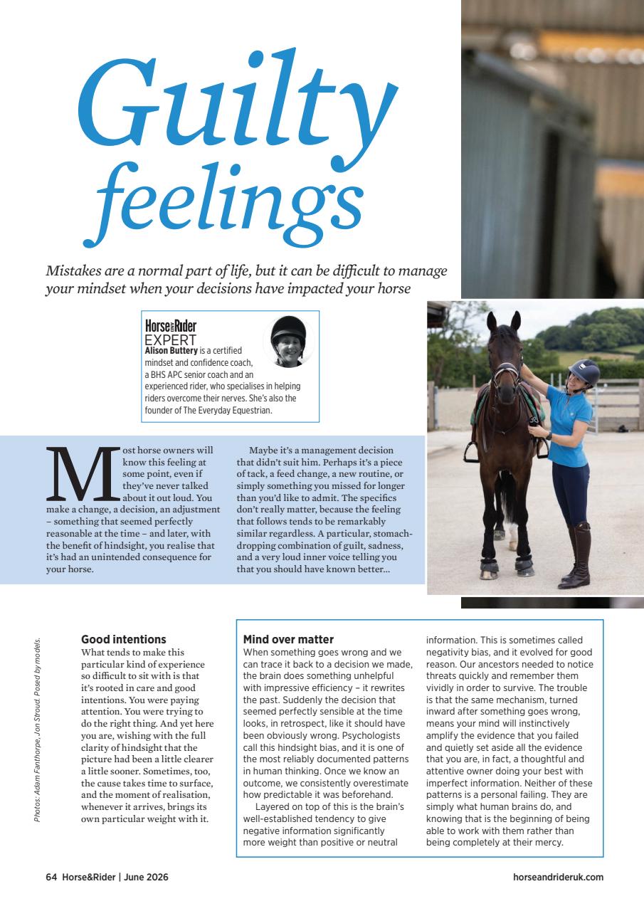 Horse&Rider Magazine - UK equestrian magazine for Horse and Rider Preview Pages