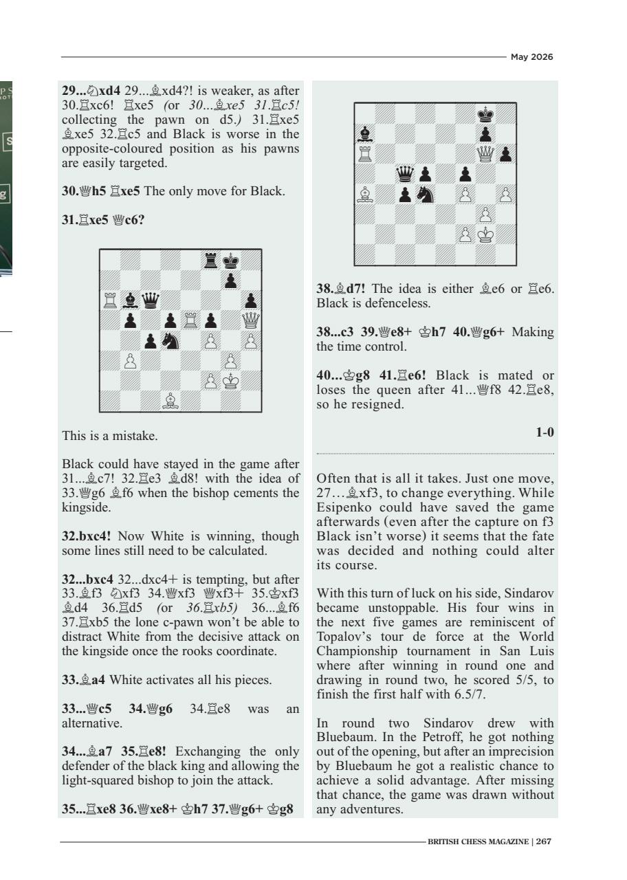 British Chess Magazine Preview Pages