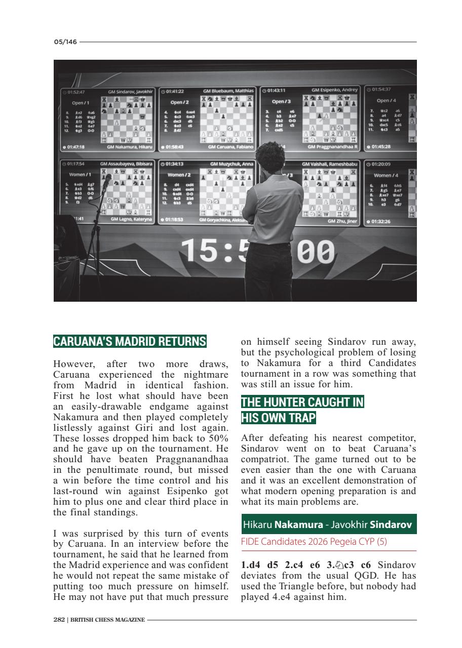 British Chess Magazine Preview Pages