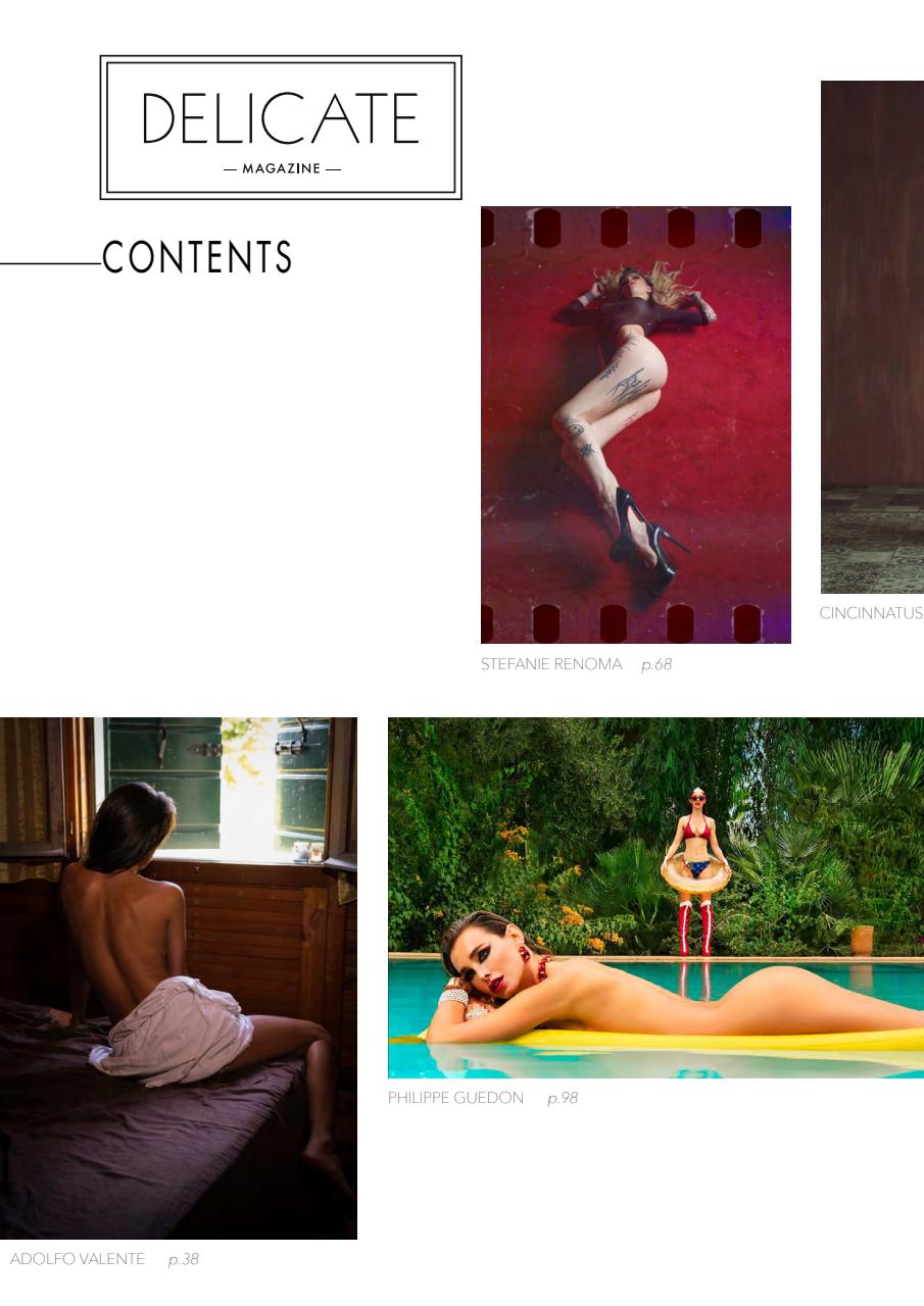 Delicate Magazine Preview Pages
