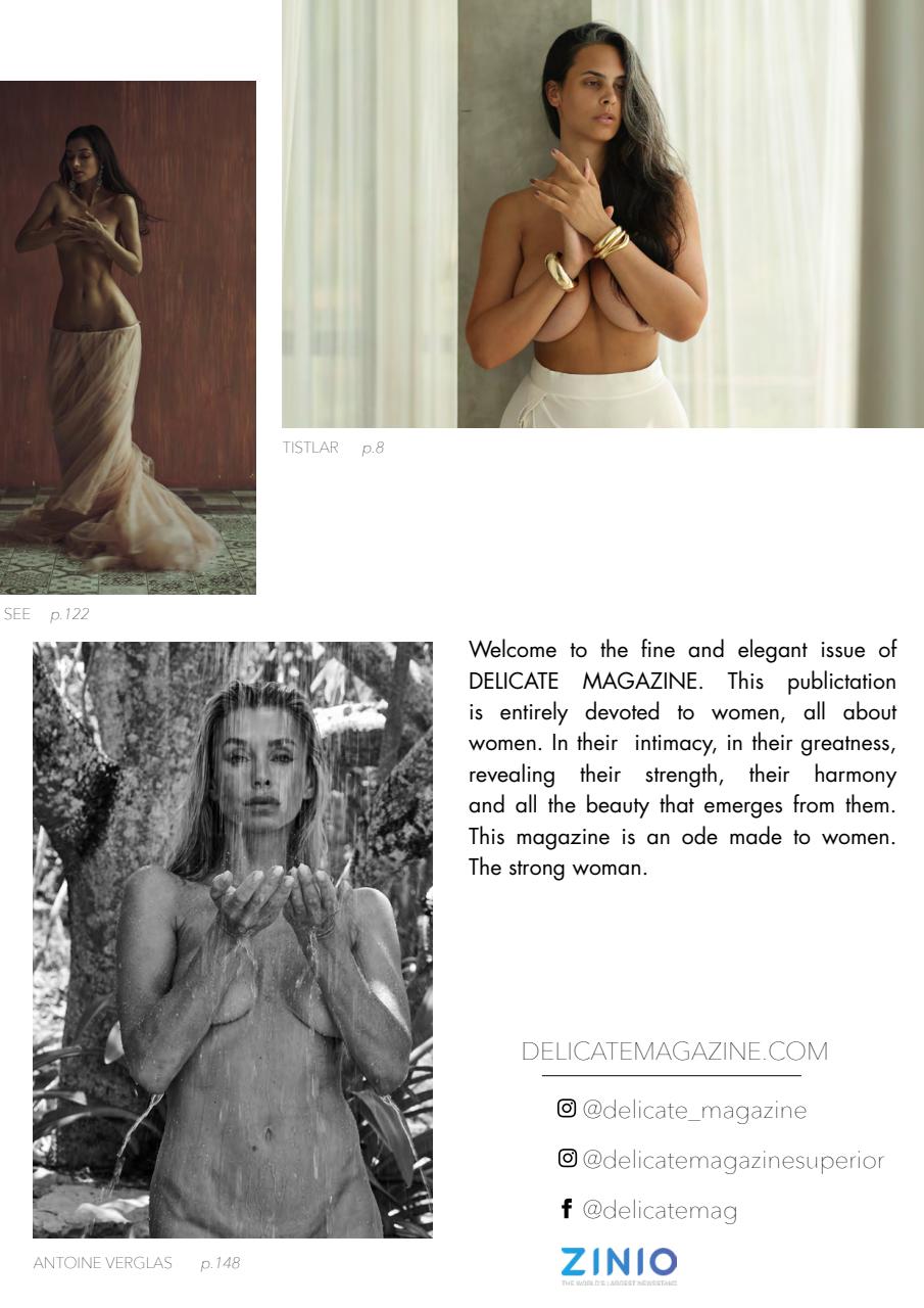 Delicate Magazine Preview Pages
