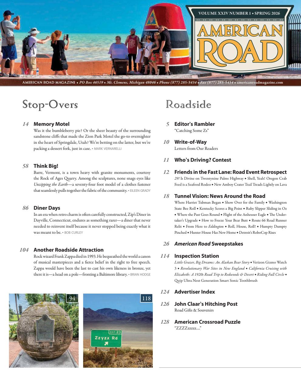 American Road Preview Pages